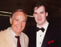 Monte with Frank Kush, legendary ASU Football Coach